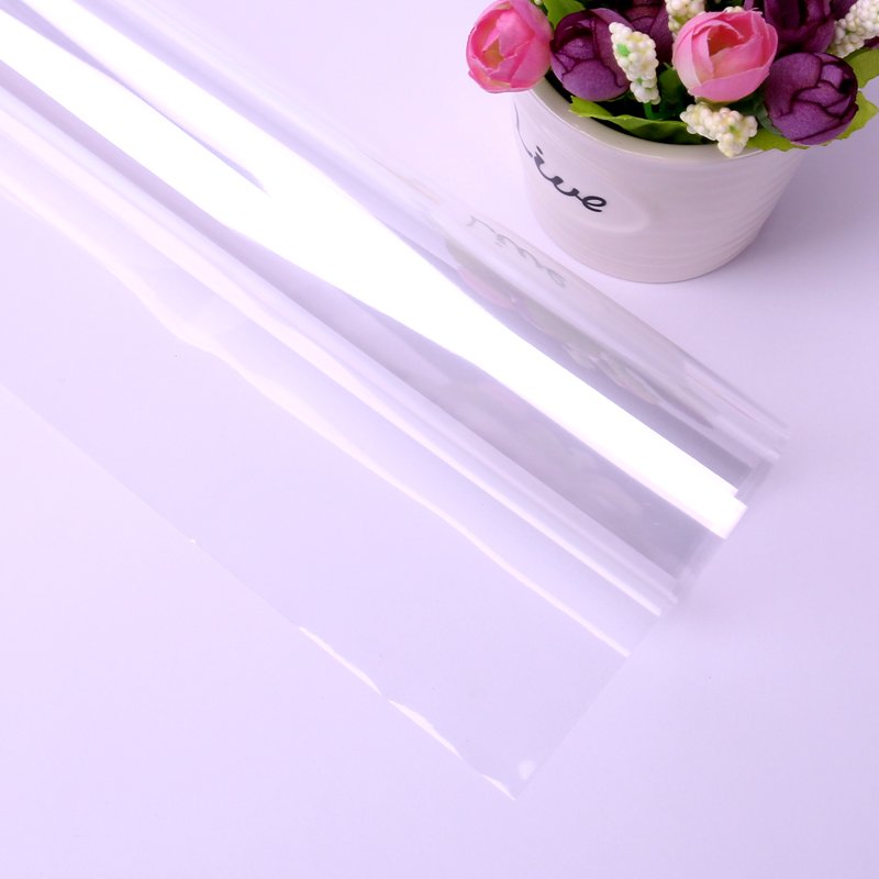 Wholesale Floral Bouquet Wrapping Paper Tissue Clear Transparent White Tissue Paper