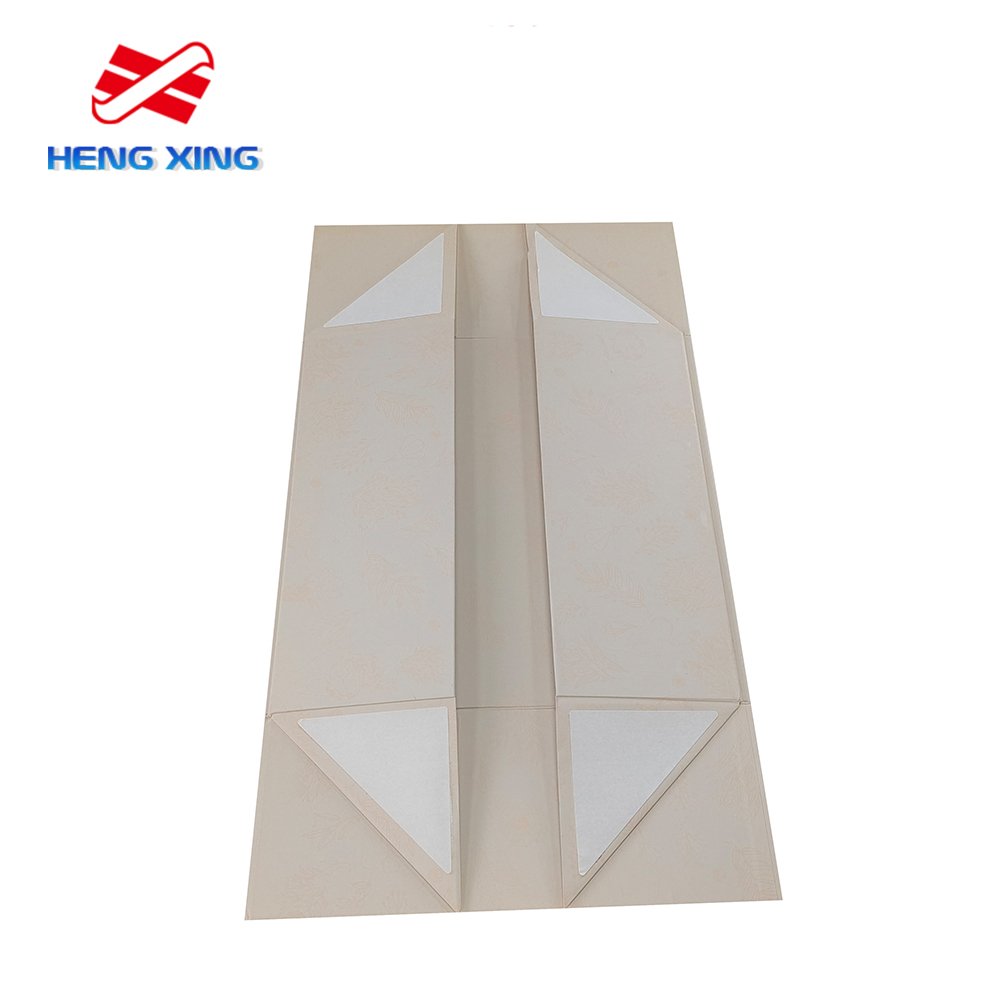 HENGXING Magnetic Elegant Custom Logo Big Large Wholesale Luxury A5 Foldable Rectangular Rigid Packaging Gift Box with Ribbon