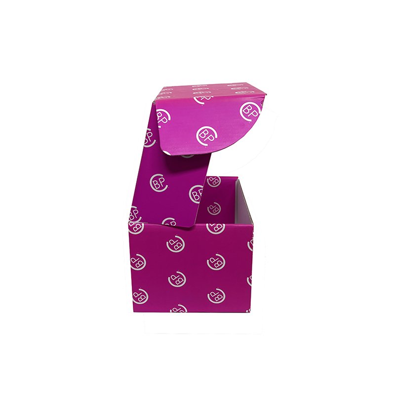 Hot Sale Pink Cookie Takeaway Mailer Box Packaging Oem Cardboard Paper Box Cake Biscuits Paper Cardboard Box With Custom Logo