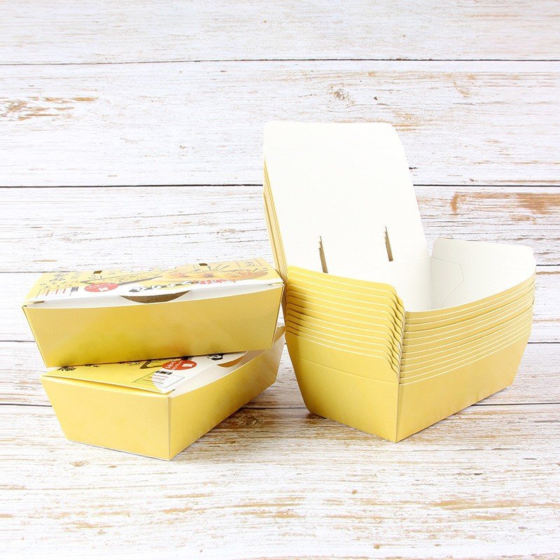 paper sandwich box square beer boxes cake custom logo kids food to go paper box