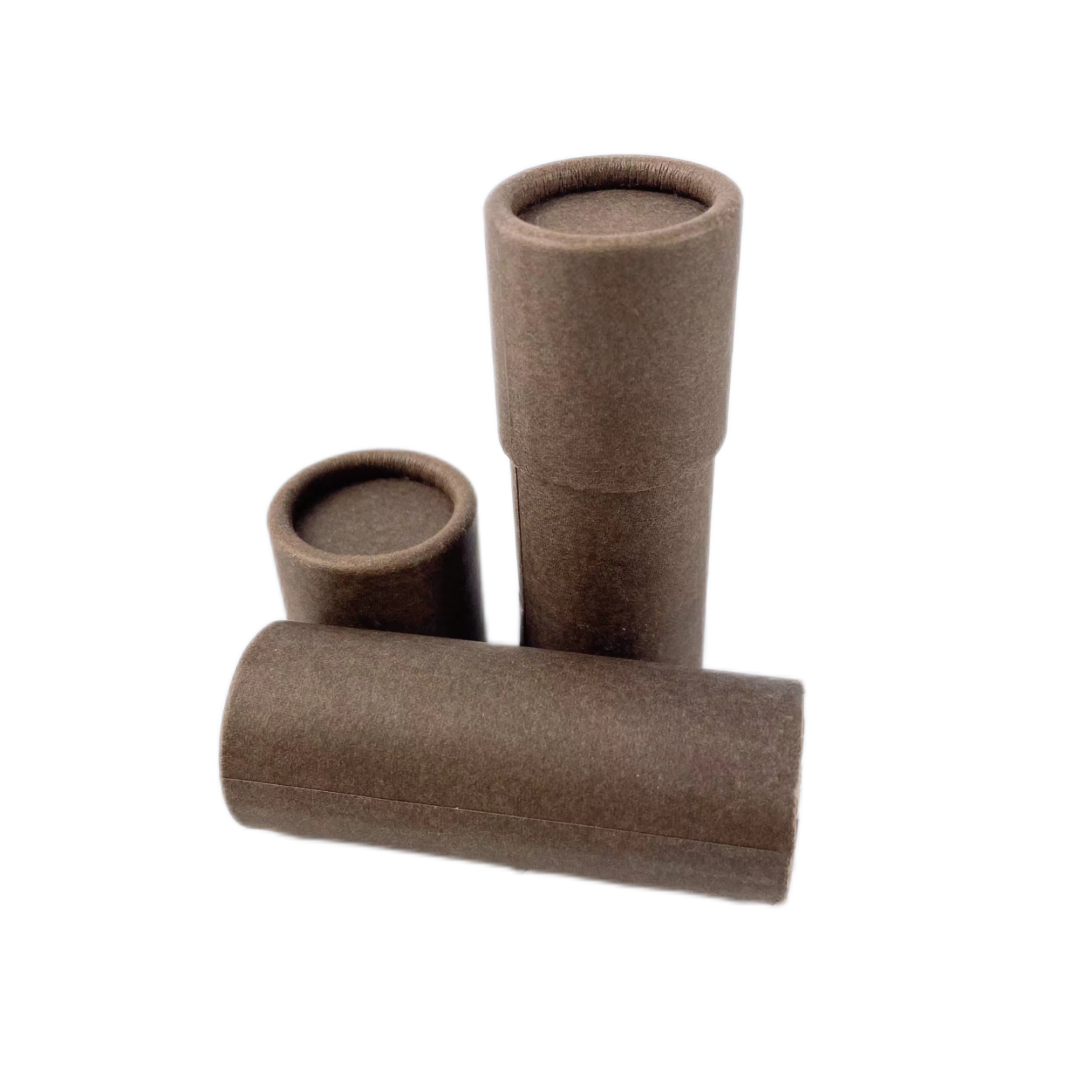 Custom eco friendly carton cylinder kraft paper round box empty biodegradable craft cardboard boxes packaging tubes