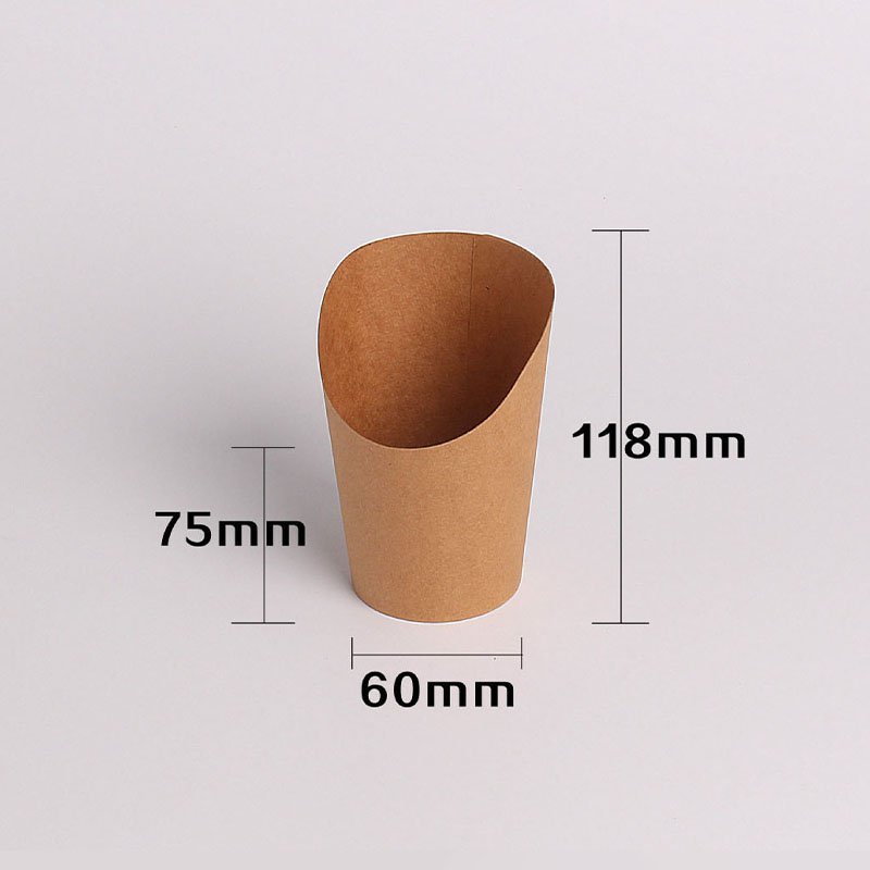 French Fries Potato Chips Fast Food Packaging Paper Box