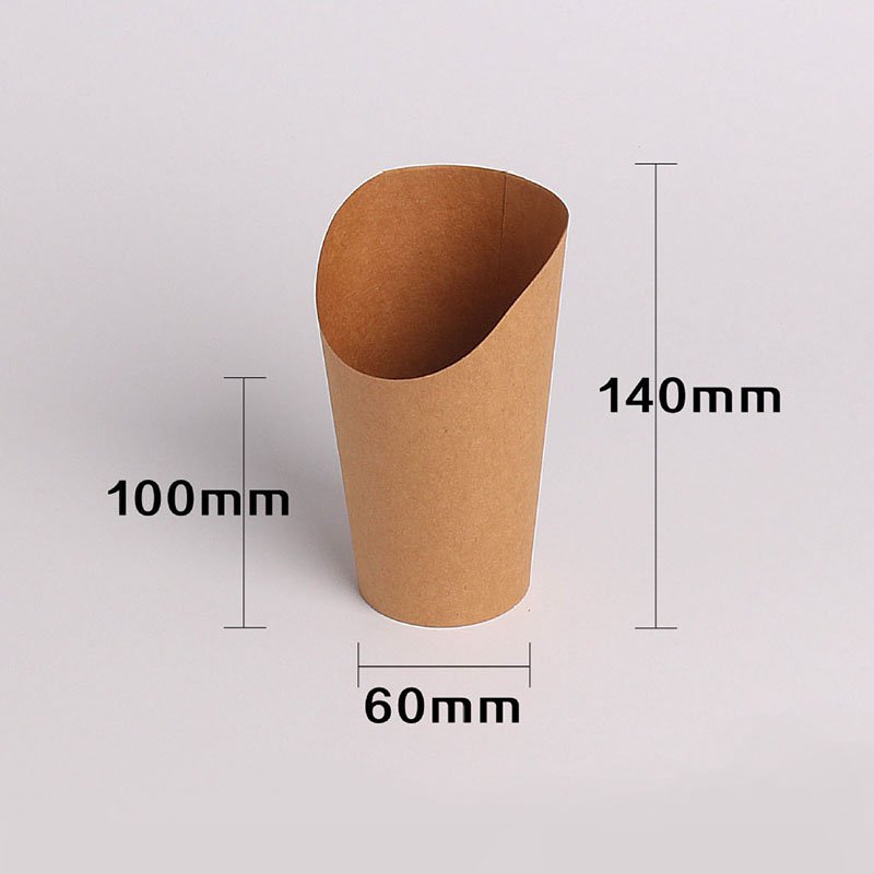 French Fries Potato Chips Fast Food Packaging Paper Box