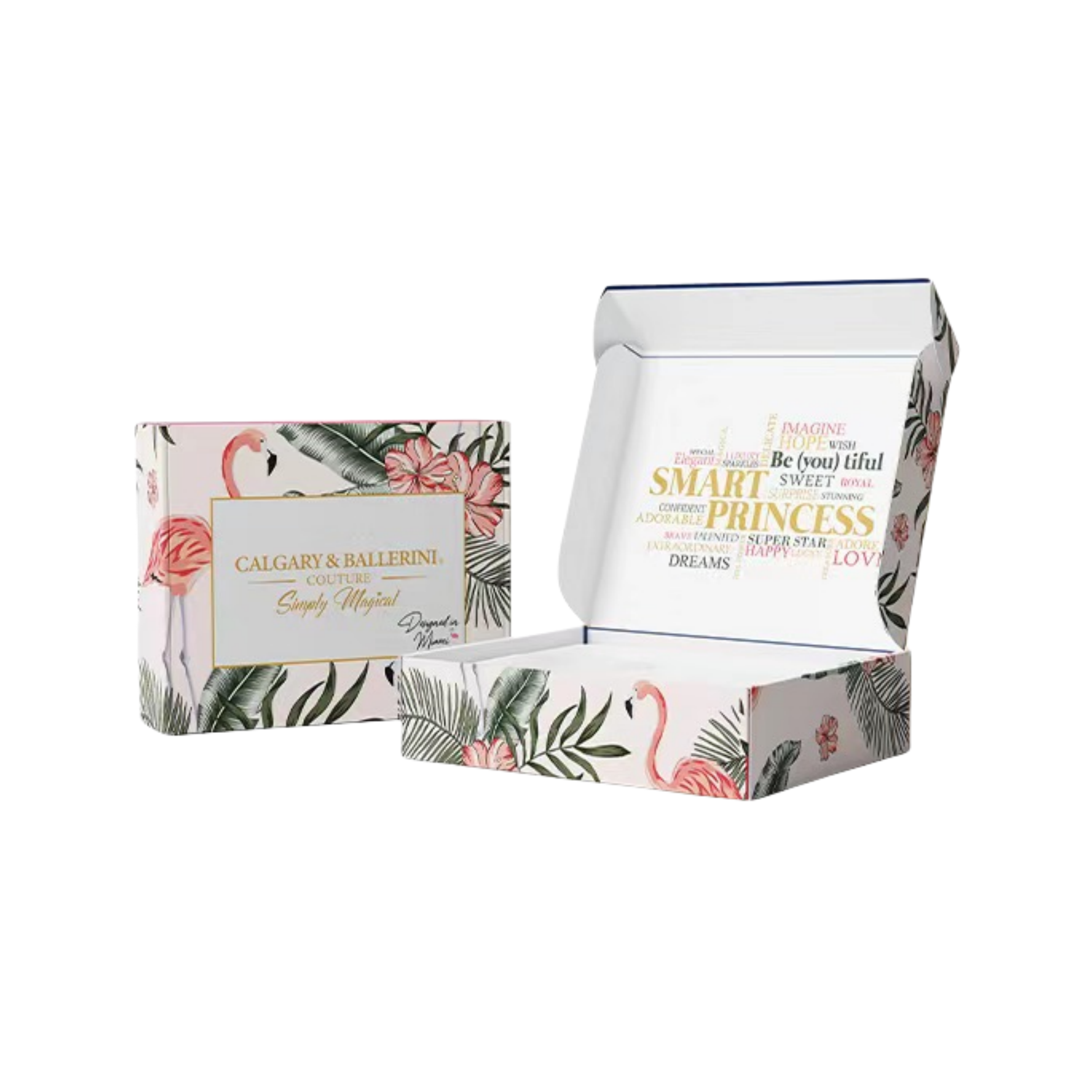 Custom Inside and Outside Printing Shipping Corrugated Paper Box for Online Sales Packaging