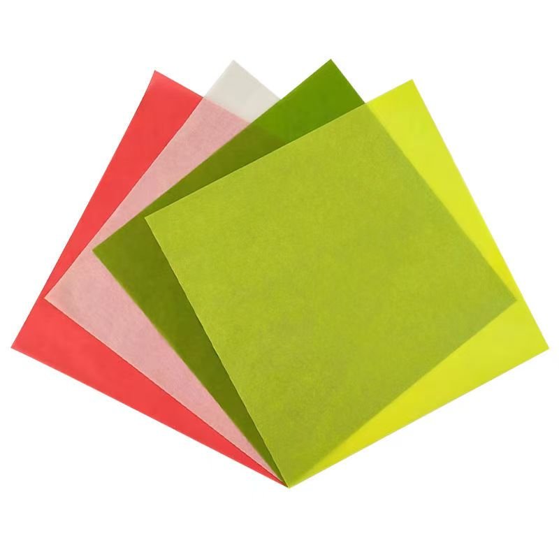 Custom Logo Printed Food-Grade Greaseproof Wrapping Paper Thick Coating Oil-Proof Uncoated Resin Donut Hamburger Pizza Packaging