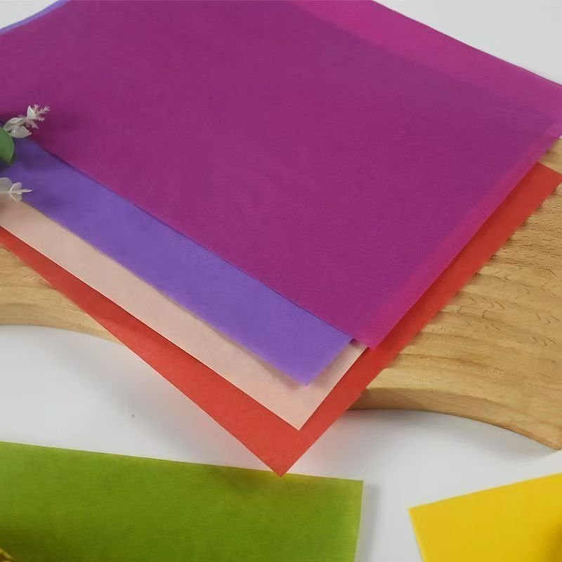 Custom Logo Printed Food-Grade Greaseproof Wrapping Paper Thick Coating Oil-Proof Uncoated Resin Donut Hamburger Pizza Packaging