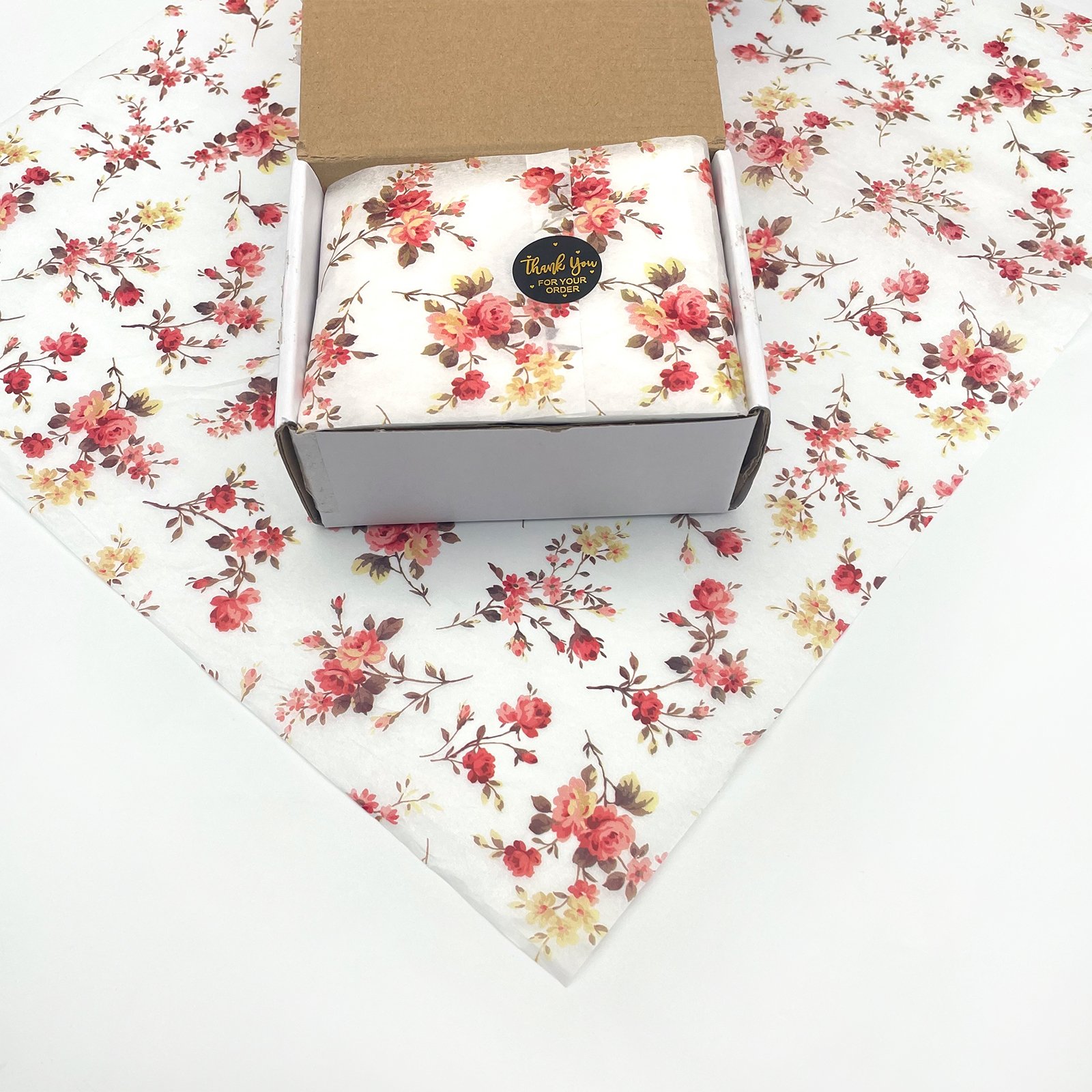 Wholesale Custom Logo Recycled 18G Printed Gift Silk Wrapping Tissue Paper For Underwear Clothing Packaging