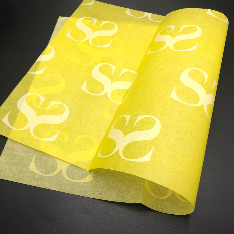 17g/25g Wholesale Waterproof Recycled Custom Packaging Wrapping Silk Tissue Paper for Shoes Clothing Gift with Company Name