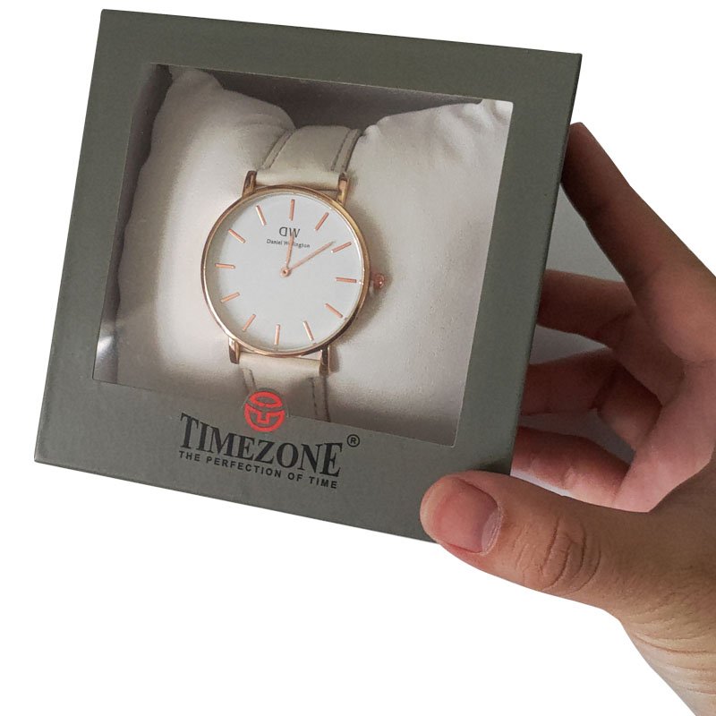 Custom Cardboard Paper Watch Packaging Box Small Portable Easy to Carry Suitable for Any Size of Watches
