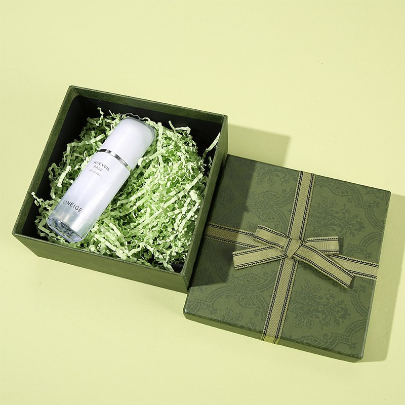 Wholesale New Design Brand Paperboard Packaging Box Custom Logo Green Jewelry Cosmetic Gift Boxes