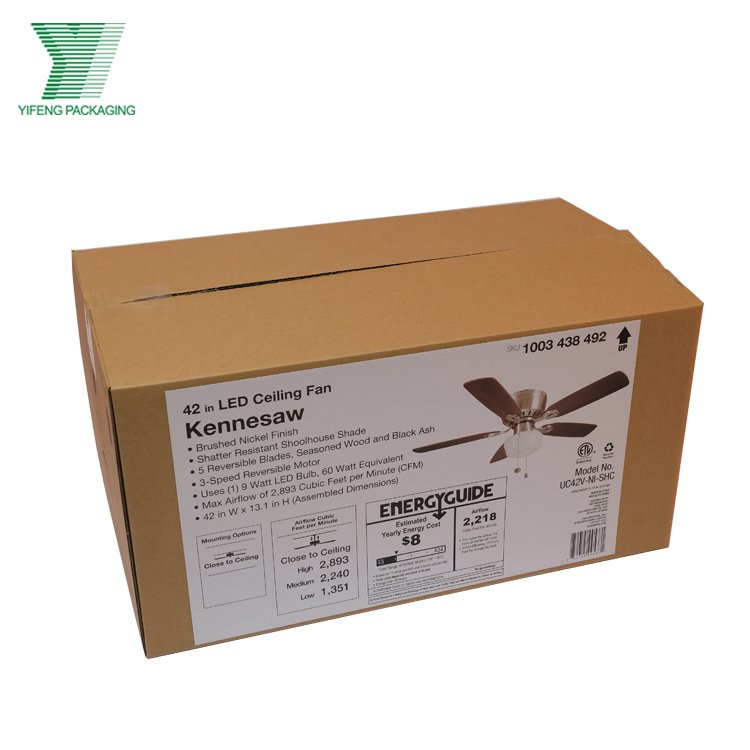 Factory manufacture custom design black craft paper foldable corrugated packaging shipping mailer boxes with logo