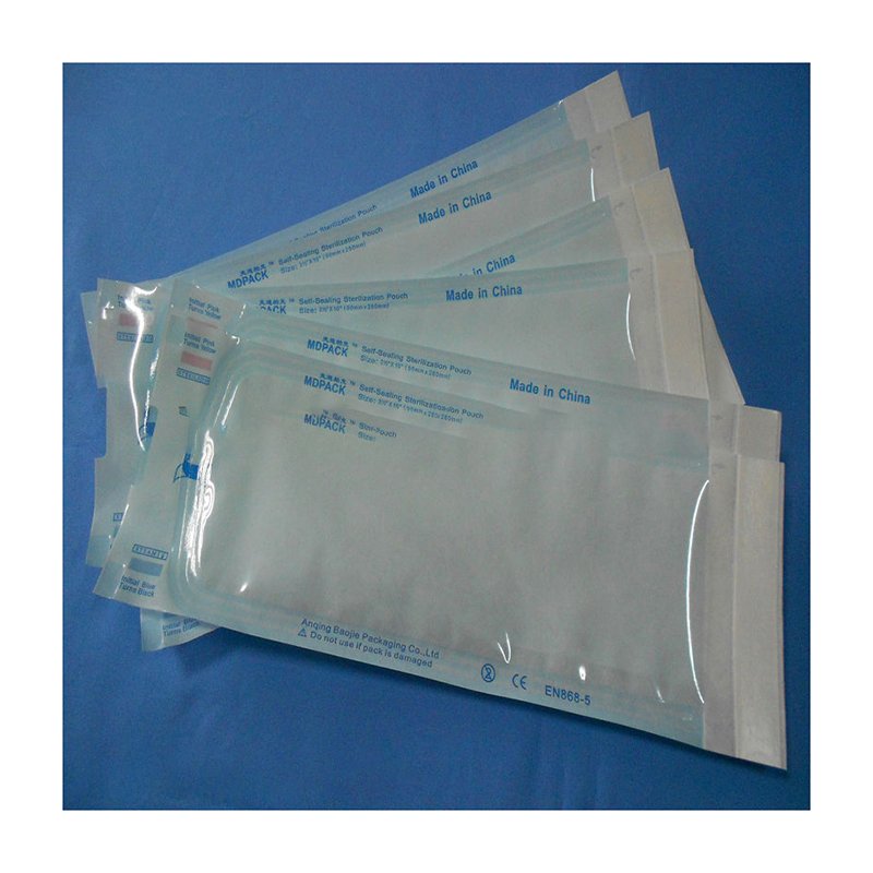 Medical Customized Transparent Disinfection Paper Plastic Bag, High-pressure Sterilizer, Flexible Packaging Bag