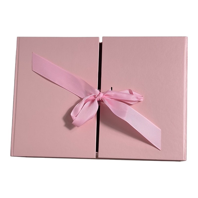 Magnetic Gift Box Wrapping Cardboard Gift Packaging Packaging Carton Arabian Perfume Professional Customised Logo Ribbon Folding