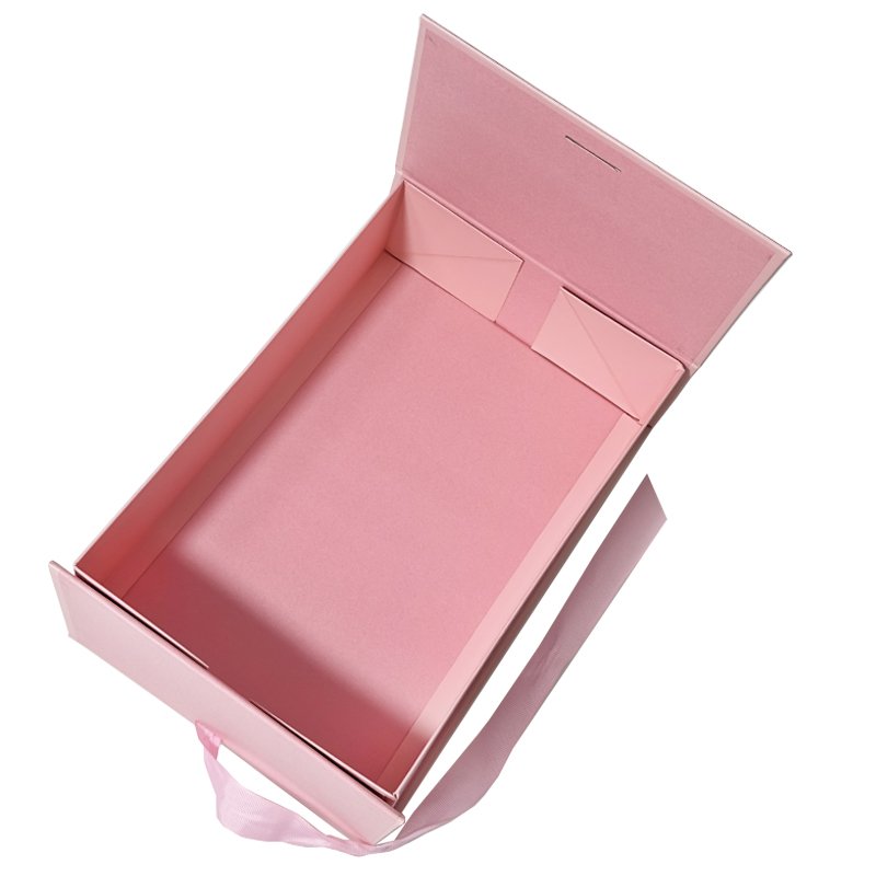 Magnetic Gift Box Wrapping Cardboard Gift Packaging Packaging Carton Arabian Perfume Professional Customised Logo Ribbon Folding