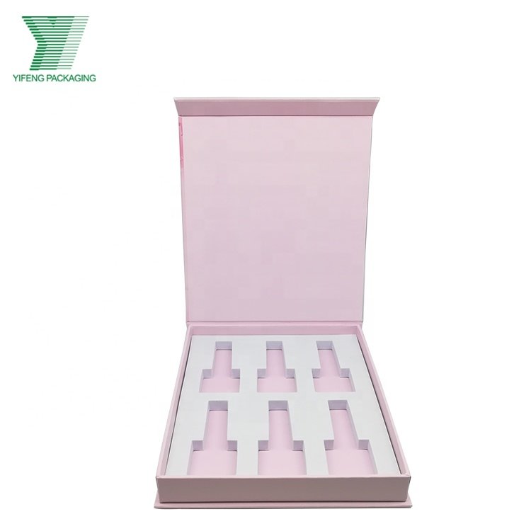 Factory Price custom gel nail polish set box luxury cosmetic gift packaging paper boxes for nail polish oil