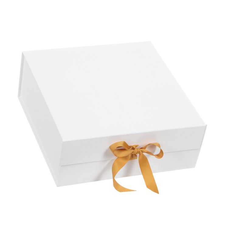 Custom Ribbon Handle Pink Rigid paper Cardboard packaging Magnetic Folding paper Mothers Day Wedding Magnetic Luxury Gift Box