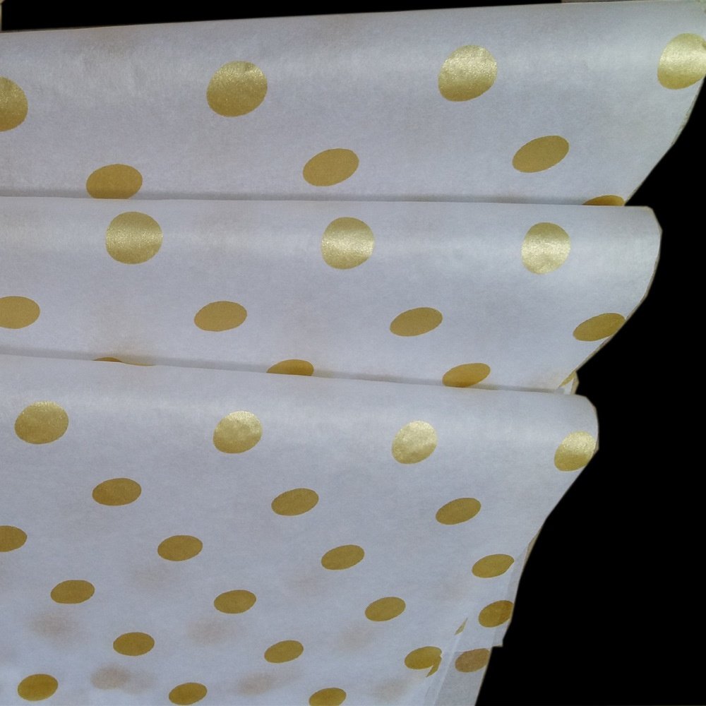 Custom Packaging Wrapping paper For Garment Shoes Toys Gift Recyclable Tissue Paper For Wedding Party Birthday Flower