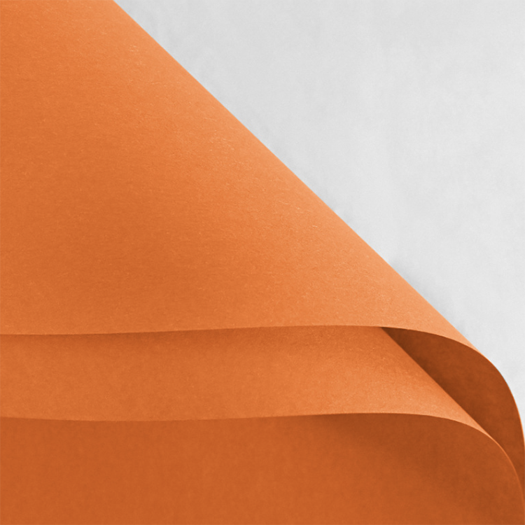 Wholesale Valentine's Day Orange Flowers Wrapping Paper Bouquet Florist Supplies Wrapping Paper