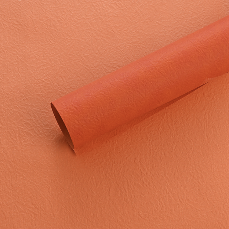 Wholesale Valentine's Day Orange Flowers Wrapping Paper Bouquet Florist Supplies Wrapping Paper