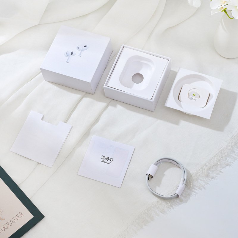 Lip And Base Box Package Box Eco Friendly Electronic Headphone Wired Headphone Earphones Packing Box For Electronic Product