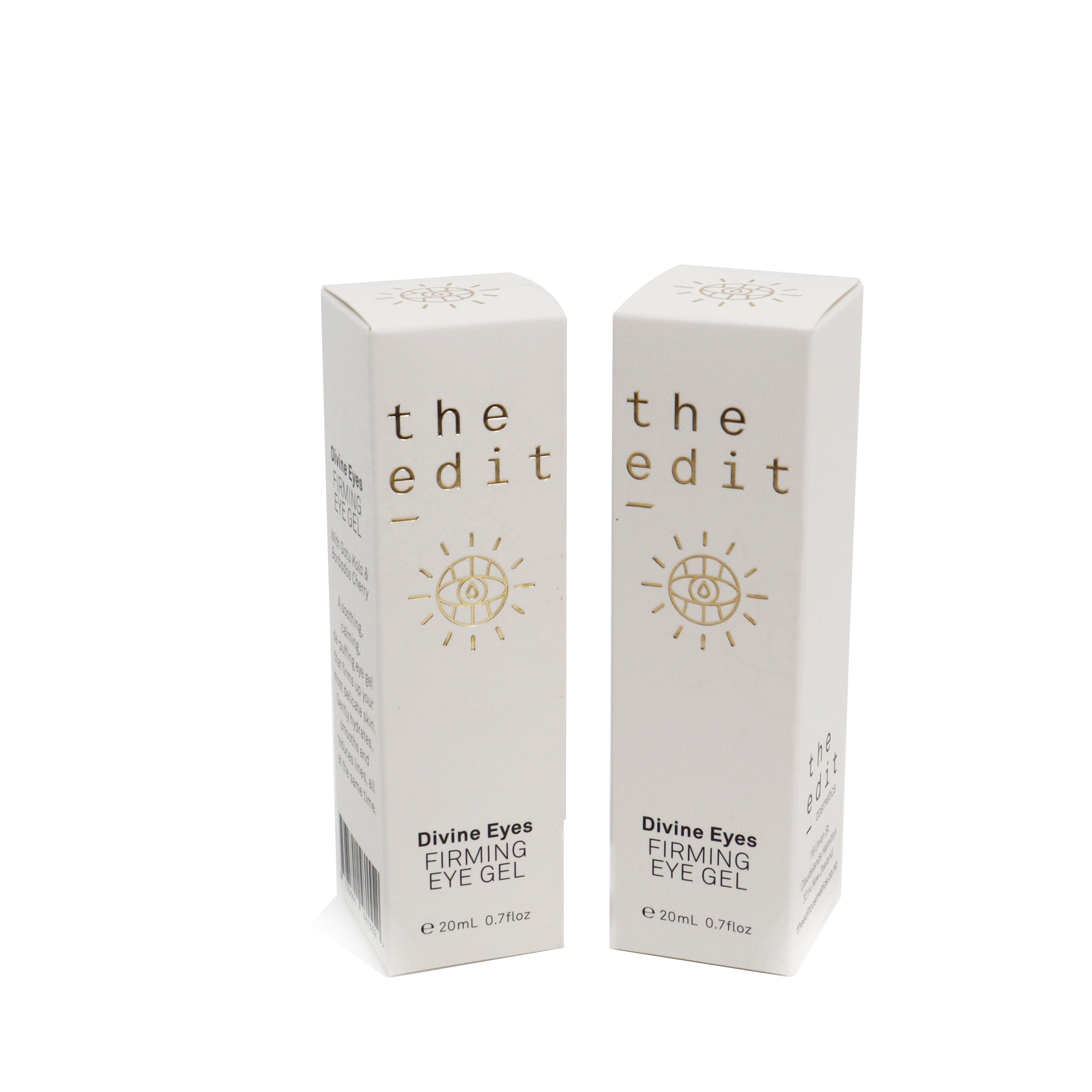 Custom Eco-Friendly Gold Stamping Gold Stamp Skincare Fragrance Box Paper Packaging for Perfume Lip Gloss Lipstick Eye Serum