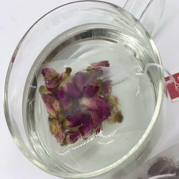Transparent tea packaging wholesale leather bag hanging bag organizer without gauze