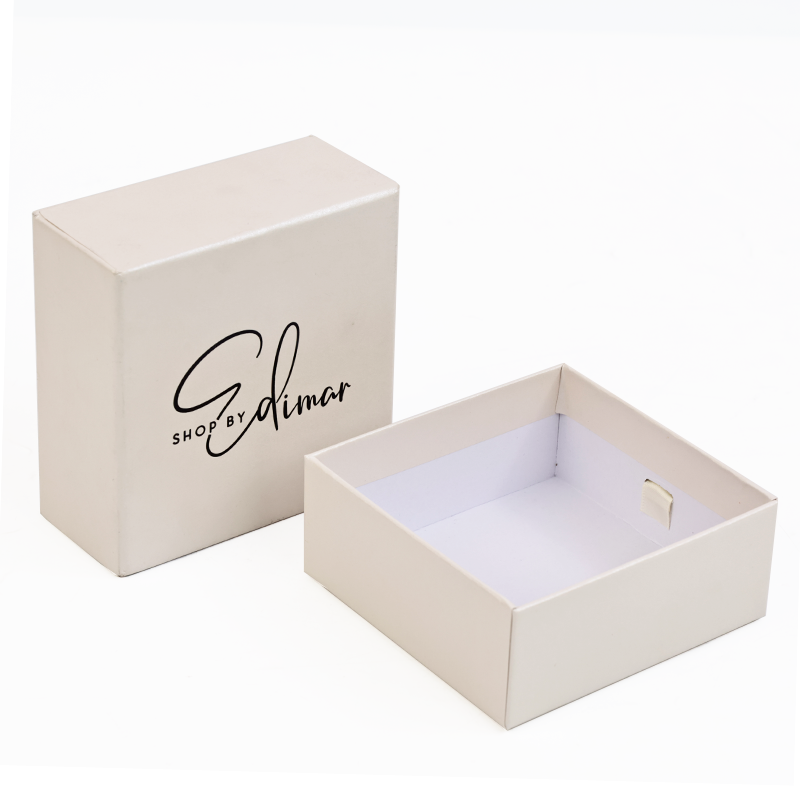 Customized Jewelry Packaging Gift Box With Ribbon Necklace Bracelet Rings Drawer Sliding Paper Cardboard Jewelry Box