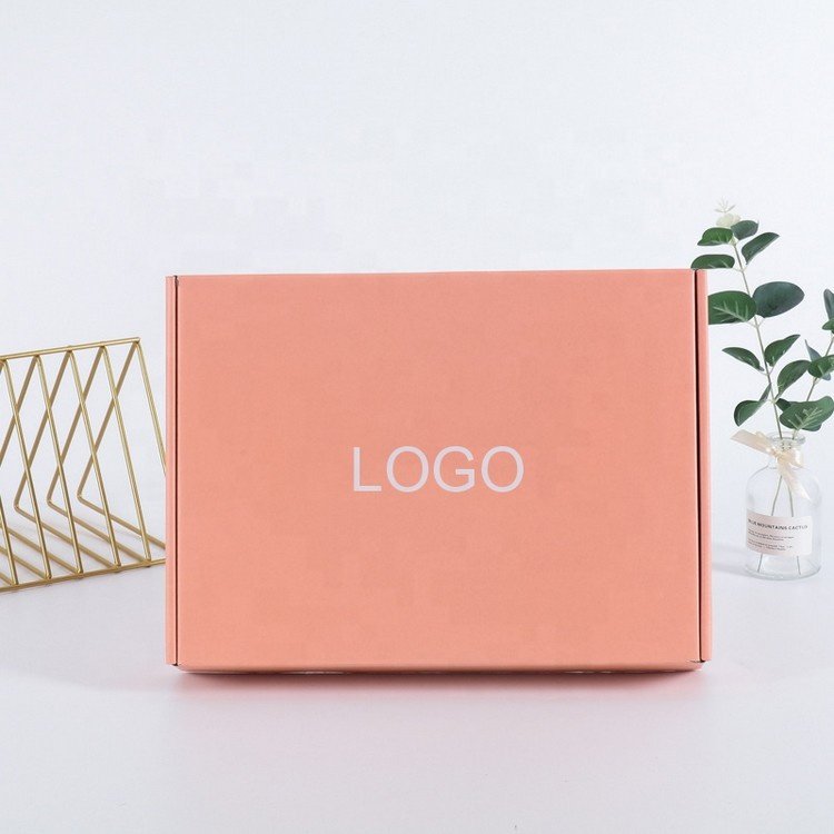 Custom Mailer Box Square Premium Cosmetic Packaging Cardboard Paper Packaging Box Corrugated Shipping Mailer Box With Logo