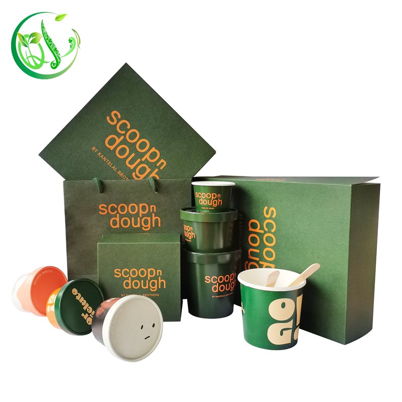 Custom logo printing popsicle box ice cream packaging box