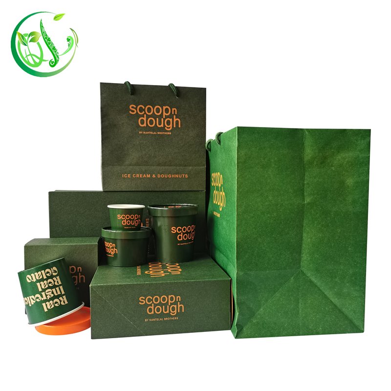 Custom logo printing popsicle box ice cream packaging box
