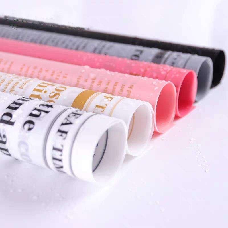 20 Sheets Flower Wrapping Paper Waterproof Floral Bouquet Wrapping Paper Florist Supplie Packaging Paper for Wedding Gift DIY