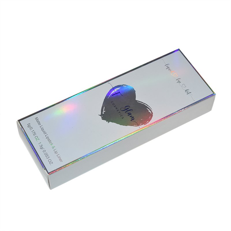 Eco Friendly Luxury Fragrance cosmetic Paper Gift Packaging Essential Oil Box Perfume Box Holographic Box Set