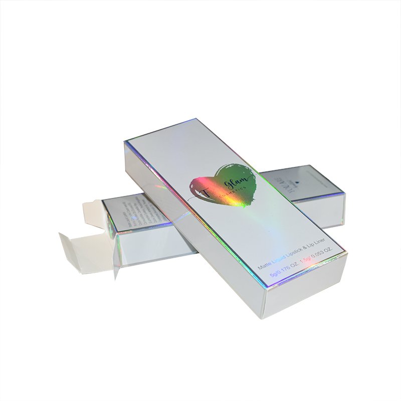 Eco Friendly Luxury Fragrance cosmetic Paper Gift Packaging Essential Oil Box Perfume Box Holographic Box Set