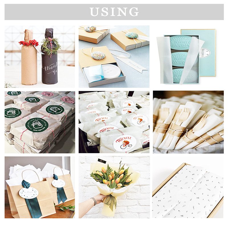 Customizable Clothing Packaging Tissue Paper Printed Logo Gift Wrapping Paper Clothing Tissue Paper