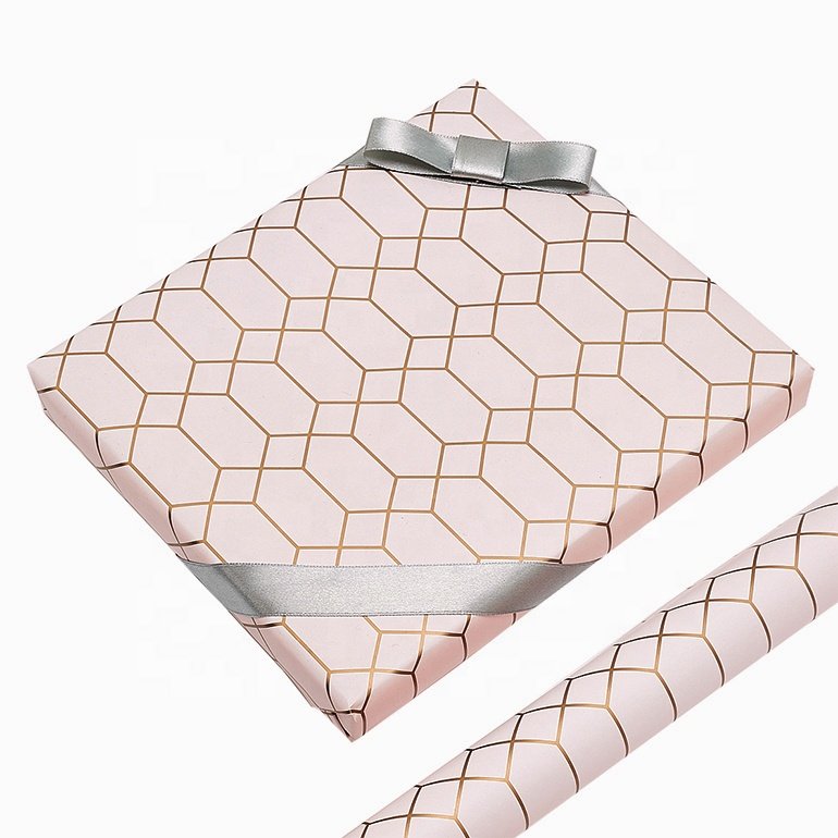High Quality Custom Gift Wrapping Paper, Fancy Gift Packaging Paper Roll