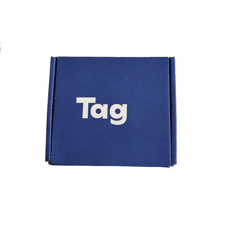 Free Design Custom Logo Blue Corrugated Mailer Cardboard Paper Packaging Mailing Shipping Box Packaging Paper Boxes For Cosmetic