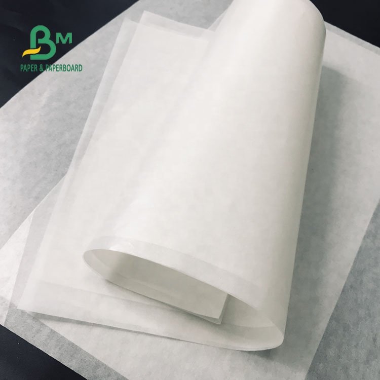 Food grade 30 / 35 / 40gsm bleached mg white kraft paper / Butcher Paper