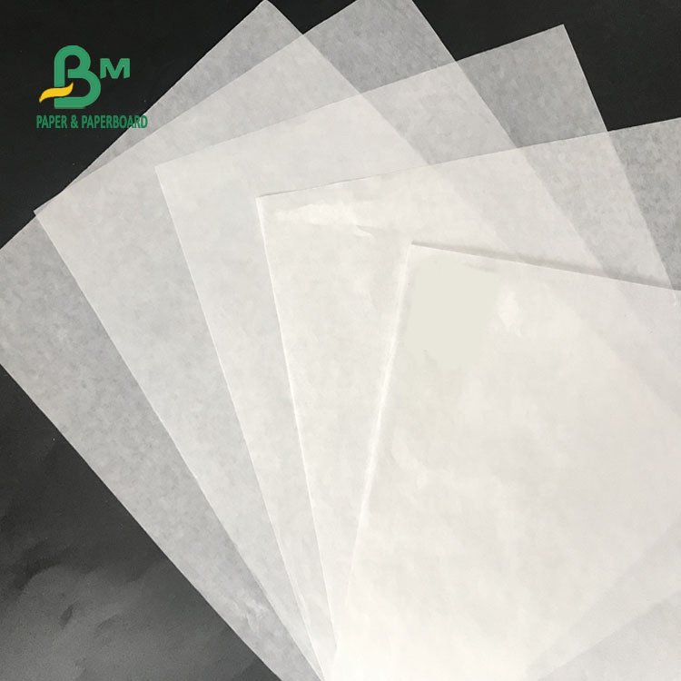 Food grade 30 / 35 / 40gsm bleached mg white kraft paper / Butcher Paper