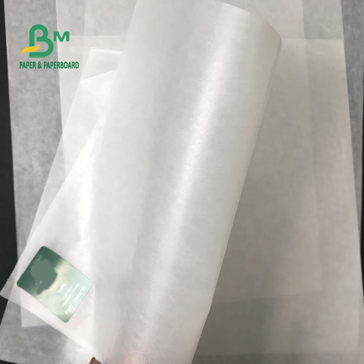 Food grade 30 / 35 / 40gsm bleached mg white kraft paper / Butcher Paper