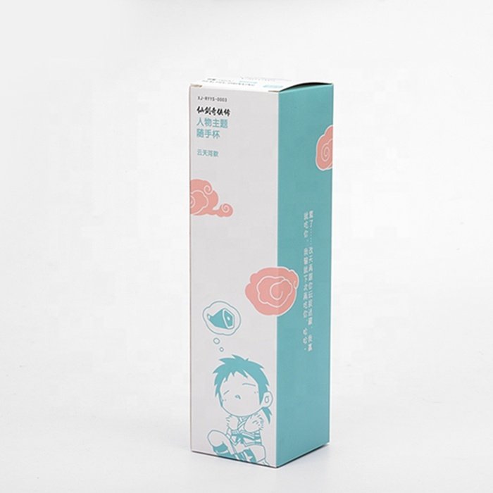 Custom Logo Corrugated Package Paper With Glass Bottle Mailing Packaging Box For Water Shipping Gift Box