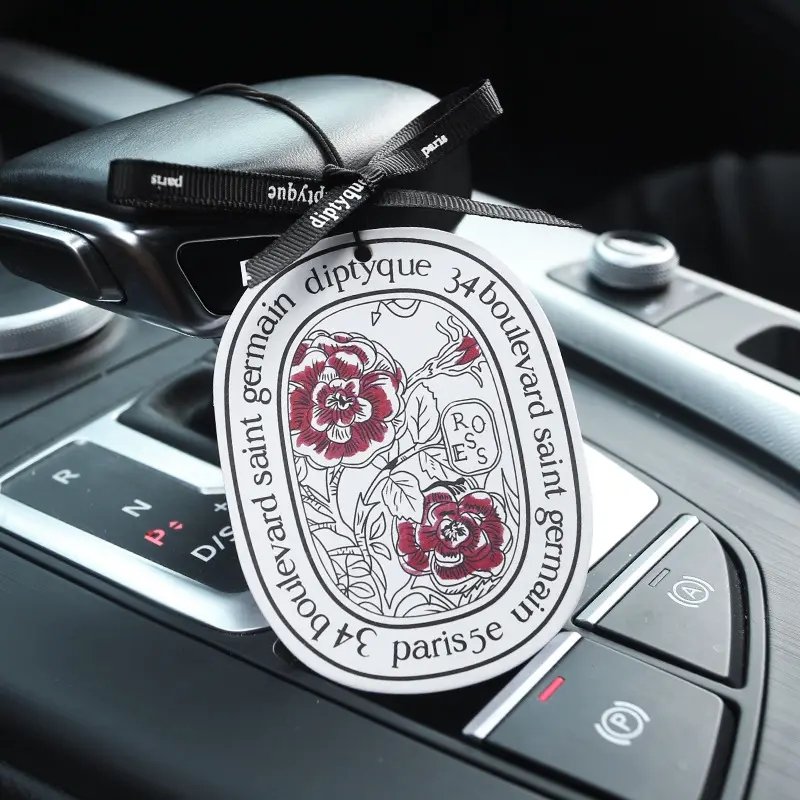 Long Lasting Scent Paper Air Freshener Cards Paper Car Air Freshener: Elevate Your Car's Interior with Fresh Scent