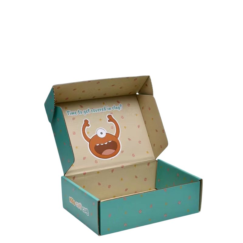 Luxury Custom Logo Eco Friendly Colored Cardboard Packaging Paper Airplane Corrugated Gift Shipping Boxes Mail Mailer Box