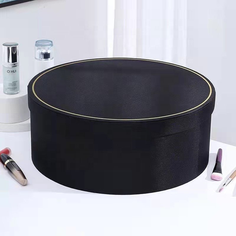 Box printing wholesale custom round cardboard packaging paper flower gift boxes