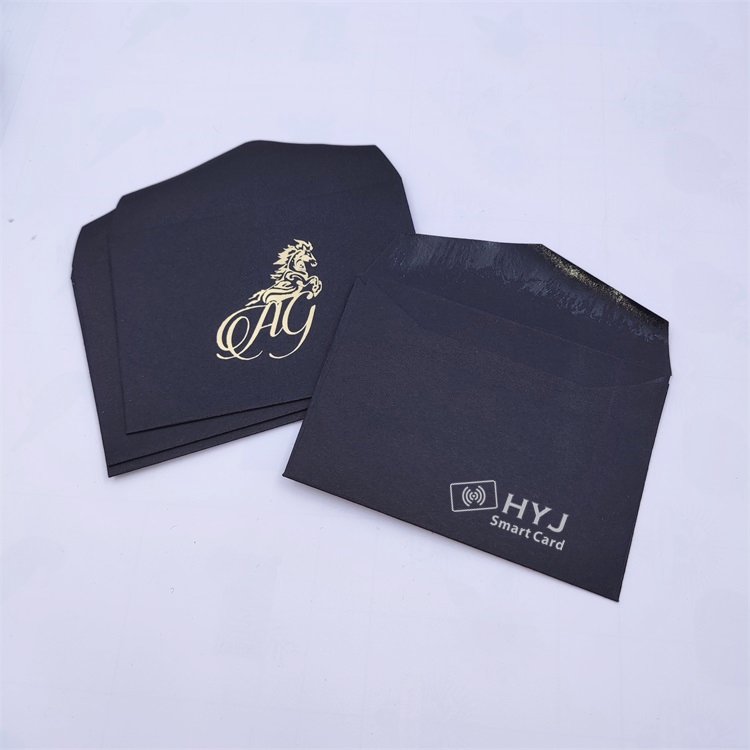 Custom Logo Envelopes Customized size small jewelry gift packaging envelope