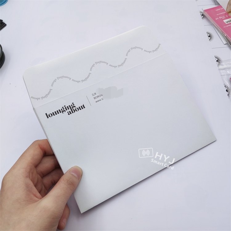 Custom Logo Envelopes Customized size small jewelry gift packaging envelope