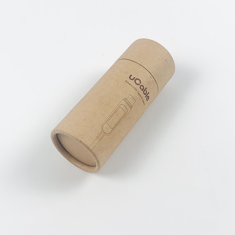Kraft Corrugated Handmade Packaging Tube Box Round Hat Gift Packaging Cylinder Candle with Lid Boxes Custom Logo Printing