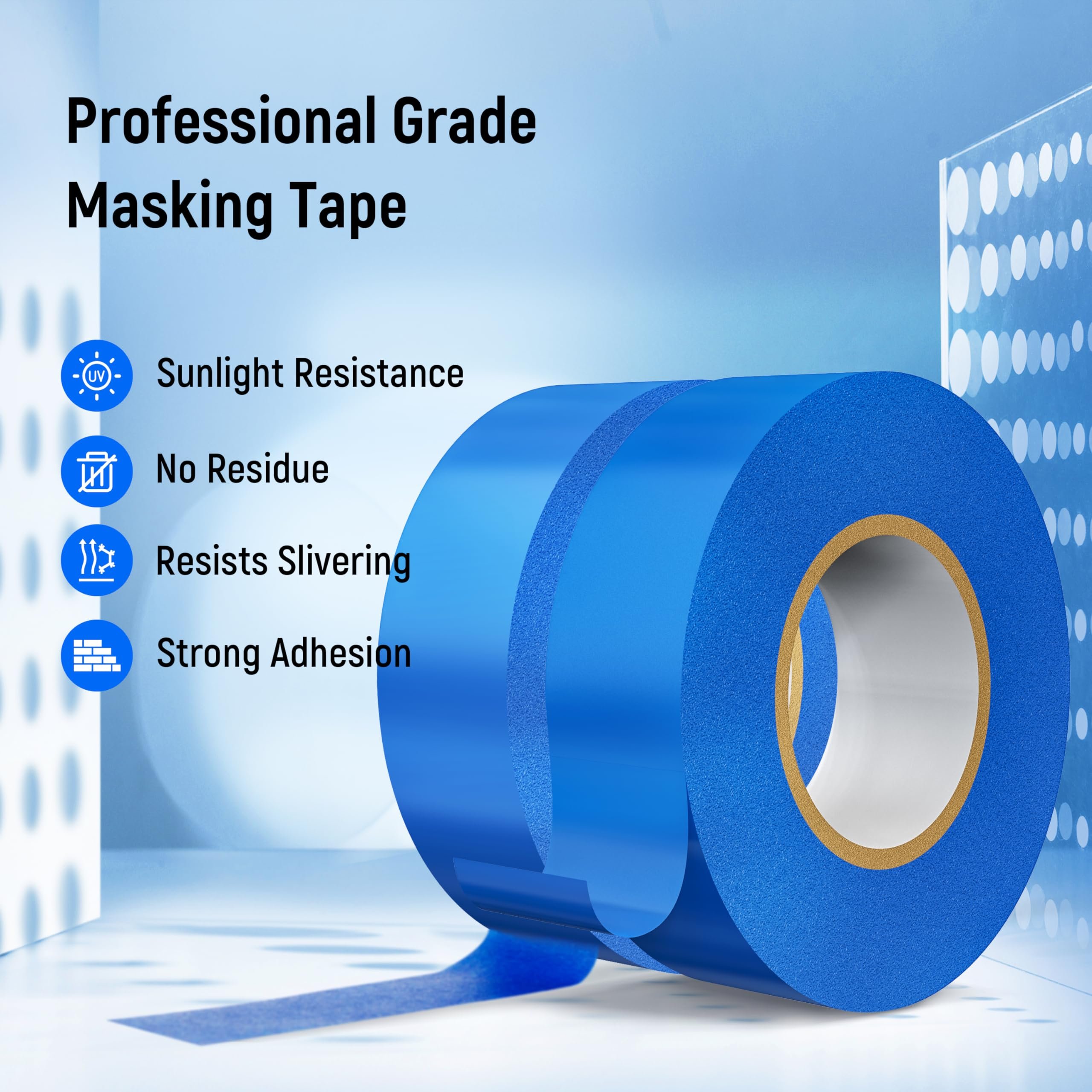 Green Fine Line Masking Tape for Automotive painting crepe adhesive paper masking tape