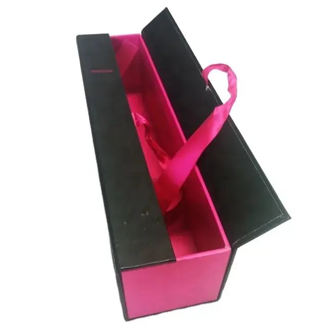 Luxury custom recyclable cost-effective gift paper packaging wig hair extension magnetic box with logo