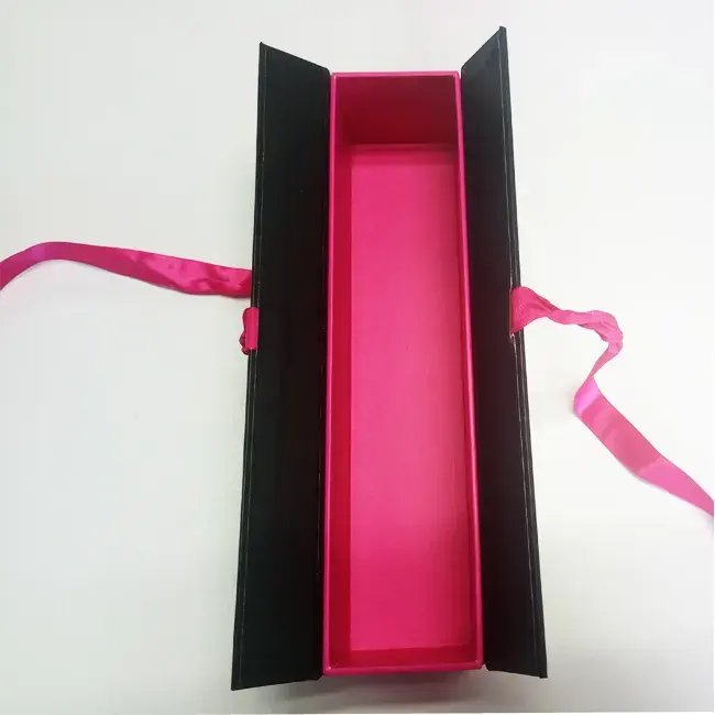 Luxury custom recyclable cost-effective gift paper packaging wig hair extension magnetic box with logo