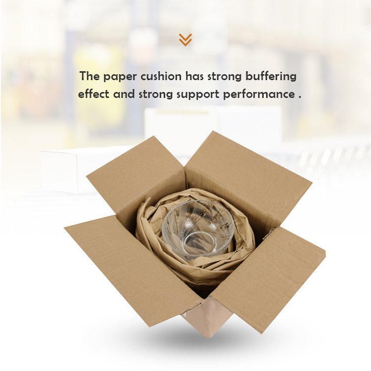 ULINEpak Alternative Substitute to Kraft Paper Cushion Plastic Bubble Packaging Wrapping